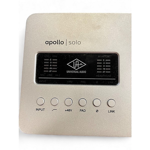 Used Universal Audio APOLLO SOLO HERITAGE EDITION FOR WINDOWS Audio Interface