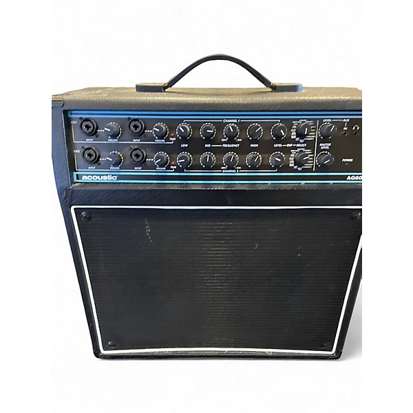 Used Acoustic AG60 60W 2X8 Acoustic Guitar Combo Amp