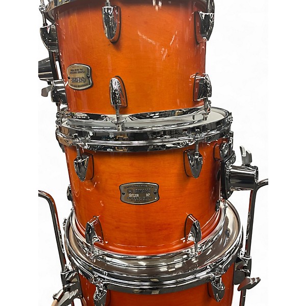 Used Yamaha 4 Piece Stage Custom HONEY AMBER Drum Kit