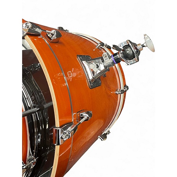 Used Yamaha 4 Piece Stage Custom HONEY AMBER Drum Kit