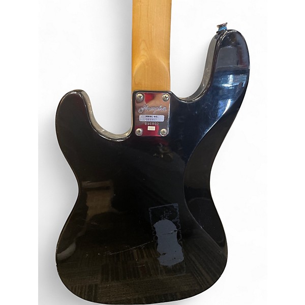 Used Memphis P STYLE BLACK Electric Bass Guitar