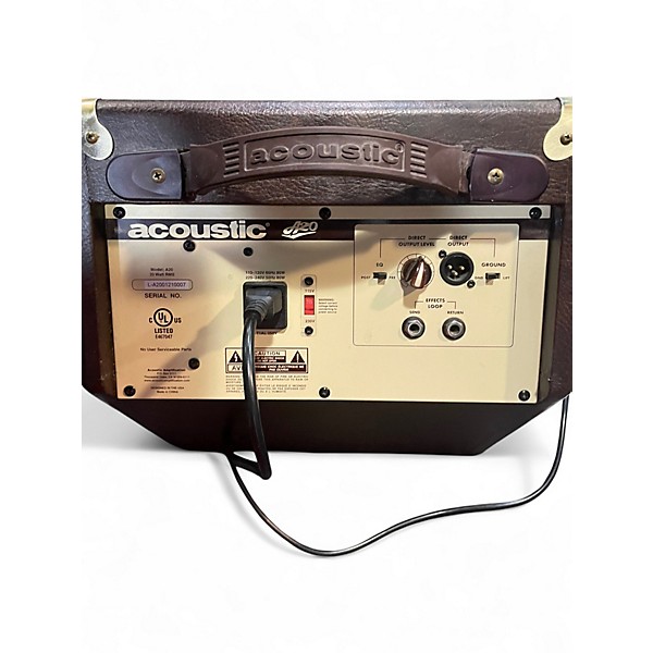 Used Acoustic A20 20W Acoustic Guitar Combo Amp
