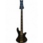 Used Schecter Guitar Research Stiletto Extreme 4 String Trans Charcoal Electric Bass Guitar thumbnail