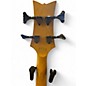 Used Schecter Guitar Research Stiletto Extreme 4 String Trans Charcoal Electric Bass Guitar
