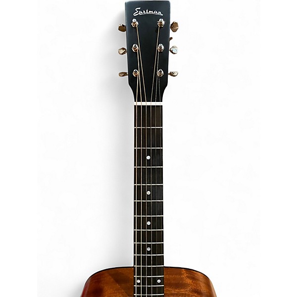 Used Eastman E2 OM-CD Natural Acoustic Guitar