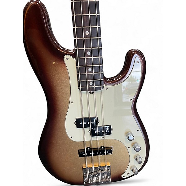 Used Fender ULTRA P-BASS Mochaburst Electric Bass Guitar