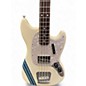 Used Fender Pawn Shop Mustang Bass Olympic White Electric Bass Guitar