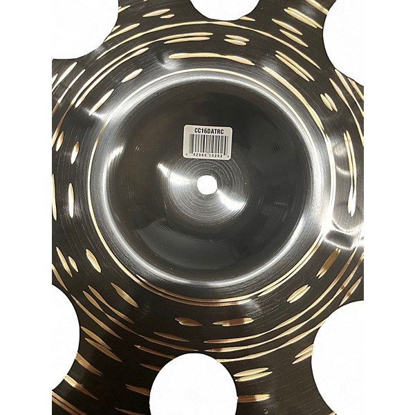 Used Meinl 16in CLASSIC CUSTOM DARK TRASH CRASH Cymbal