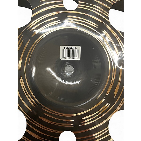 Used MEINL 12in CLASSIC CUSTOM DARK TRASH SPLASH Cymbal