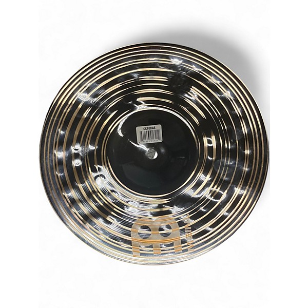 Used MEINL 10in CLASSIC CUSTOM DARK SPLASH Cymbal