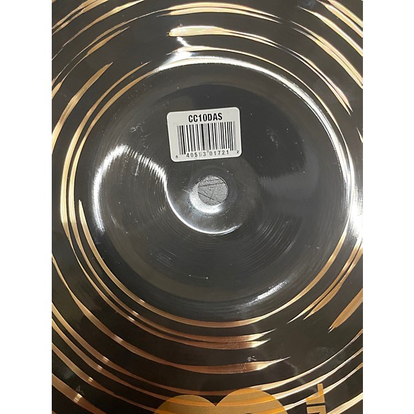 Used MEINL 10in CLASSIC CUSTOM DARK SPLASH Cymbal