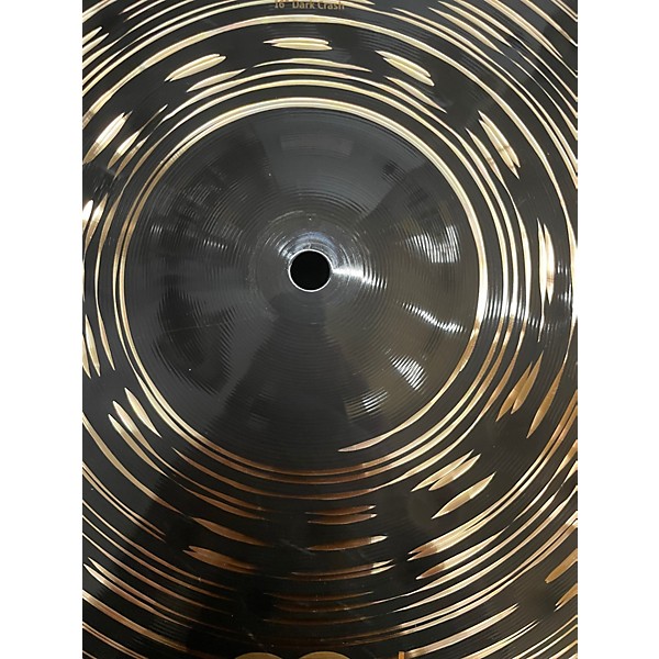 Used MEINL 16in CLASSIC CUSTOM DARK CRASH Cymbal