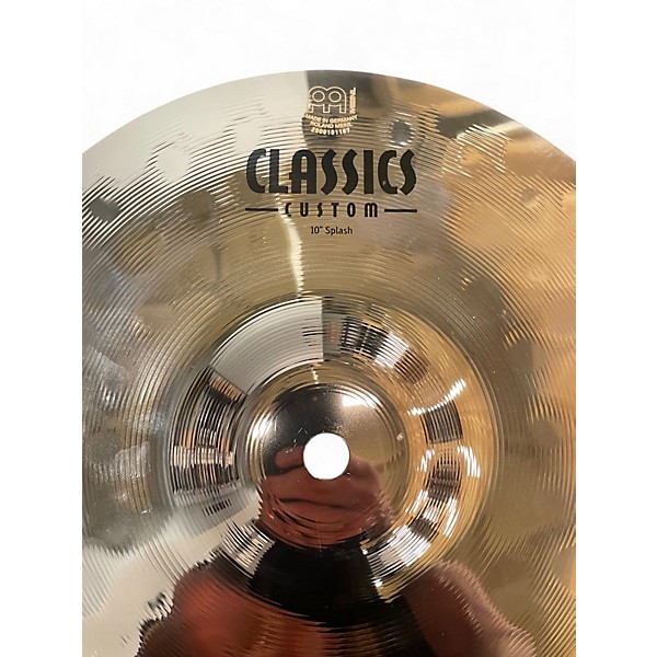 Used MEINL 10in CLASSICS CUSTOM SPLASH Cymbal