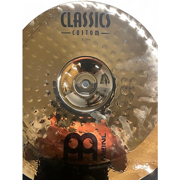 Used MEINL 18in CLASSICS CUSTOM CHINA Cymbal