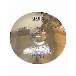 Used MEINL 18in CLASSICS CUSTOM MEDIUM CRASH Cymbal