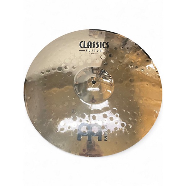 Used MEINL 18in CLASSICS CUSTOM MEDIUM CRASH Cymbal