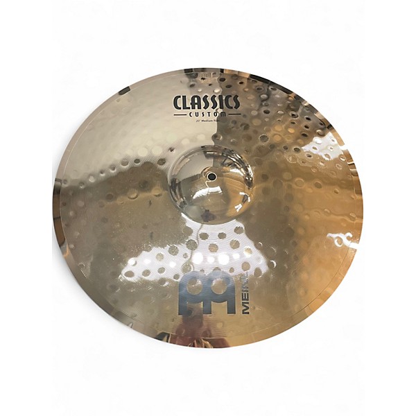Used MEINL 20in CLASSICS CUSTOM MEDIUM RIDE Cymbal