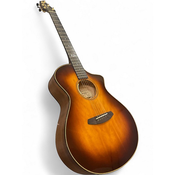 Used Breedlove Oregon Concert CE 2 Tone Sunburst Acoustic Electric Guitar