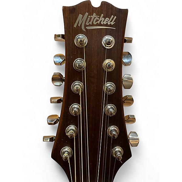 Used Mitchell T331TCE Tobacco Burst 12 String Acoustic Electric Guitar