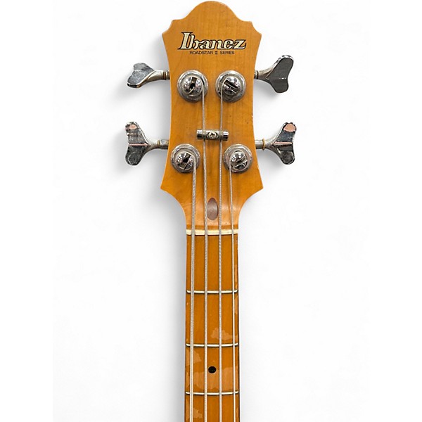 Vintage 1980s Ibanez Roadstar II Seires Black Electric Bass Guitar