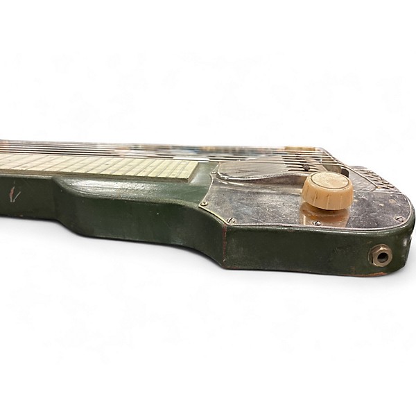 Vintage 1960s Guya Lap Steel Green gray Lap Steel