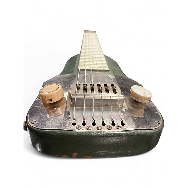 Vintage 1960s Guya Lap Steel Green gray Lap Steel
