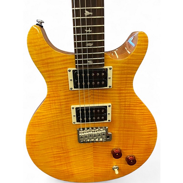Used PRS Carlos Santana Signature SE Yellow Solid Body Electric Guitar