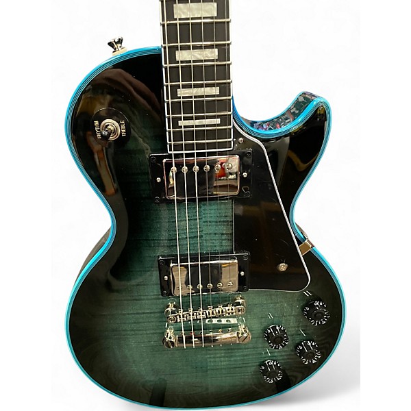 Used Epiphone LES PAUL CUSTOM WIDOW INDIGO BURST Solid Body Electric Guitar