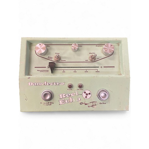 Used Danelectro DTE1 Reel Echo Delay Effect Pedal