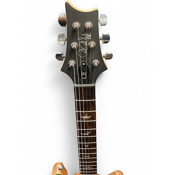 Used PRS SE Custom 24 Trans Green Solid Body Electric Guitar