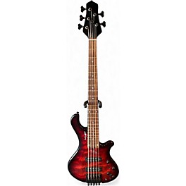 Used Lore Crow Designs LCB 001 Trans Red Electric Bass Guitar