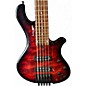 Used Lore Crow Designs LCB 001 Trans Red Electric Bass Guitar