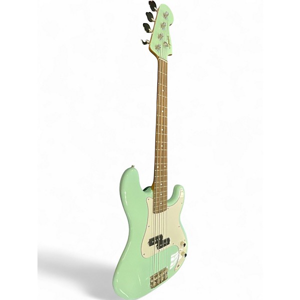 Used Squier Classic Vibe 1960S Precision Bass Sonic Blue Electric Bass Guitar