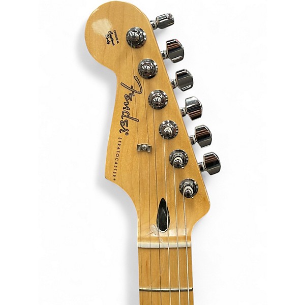 Used Fender Player Stratocaster Left Handed Sunburst Solid Body Electric Guitar