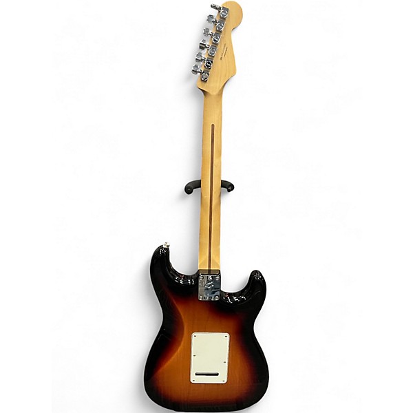 Used Fender Player Stratocaster Left Handed Sunburst Solid Body Electric Guitar