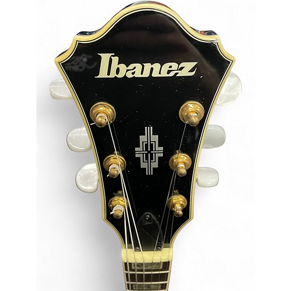Used Ibanez AS93 Artcore Blue Sunburst Hollow Body Electric Guitar