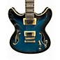Used Ibanez AS93 Artcore Blue Sunburst Hollow Body Electric Guitar