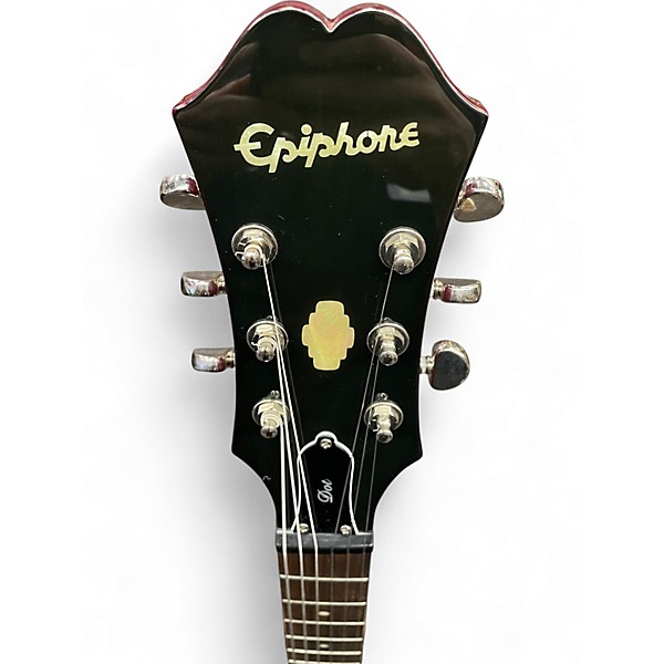 Used Epiphone Dot Cherry Hollow Body Electric Guitar