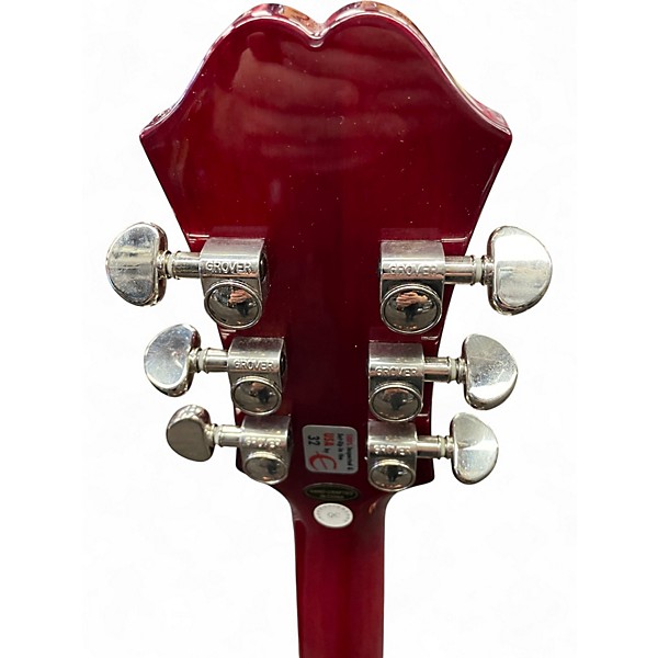 Used Epiphone Dot Cherry Hollow Body Electric Guitar