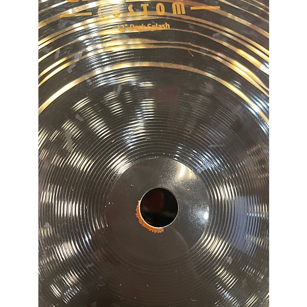 Used MEINL 12in classic custom dark splash Cymbal