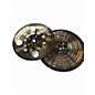 Used MEINL 14in classics custom dark hi hat Cymbal thumbnail