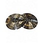 Used MEINL 14in classics custom dark hi hat Cymbal