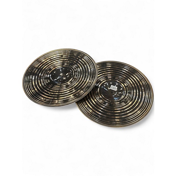 Used MEINL 14in classics custom dark hi hat Cymbal