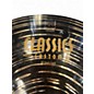 Used MEINL 16in classics custom dark crash Cymbal