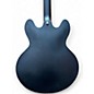 Used Epiphone Casino Worn Satin Black Hollow Body Electric Guitar