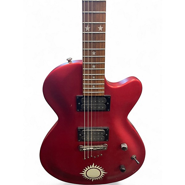 Used Daisy Rock ROCK CANDY CUSTOM Candy Apple Red Metallic Solid Body Electric Guitar