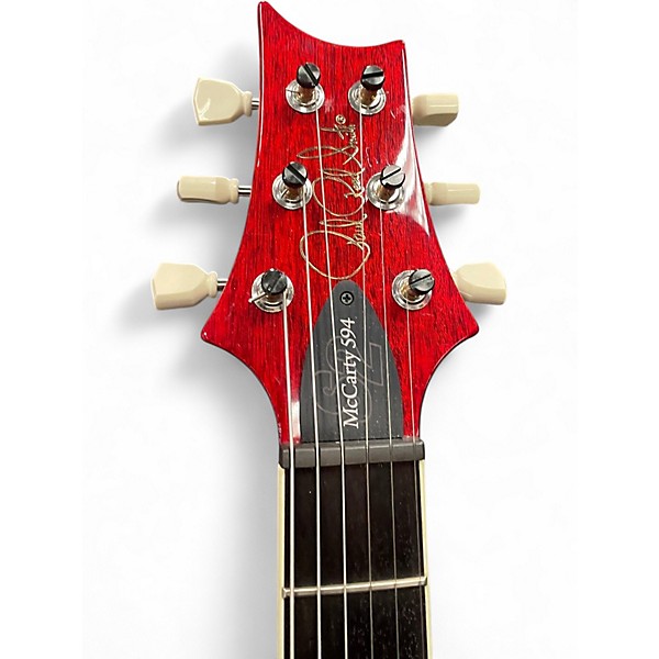 Used 2024 PRS S2 McCarty 594 Thinline VINTAGE CHERRY Solid Body Electric Guitar