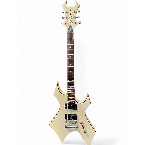 Used B.C. Rich Revenge Warlock Cream Solid Body Electric Guitar