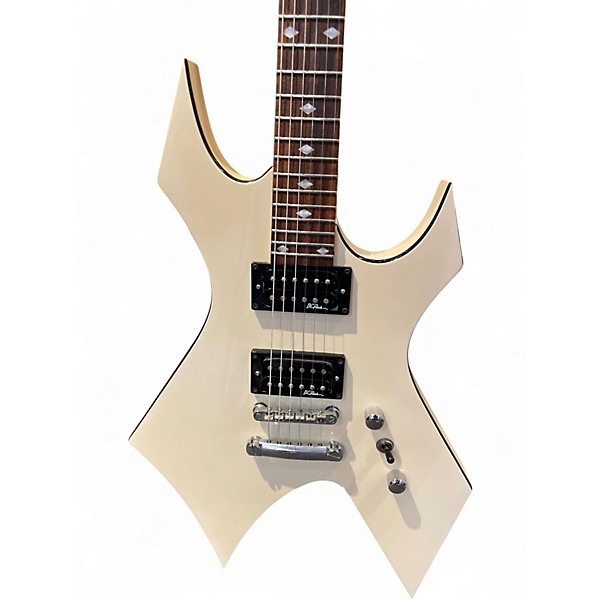 Used B.C. Rich Revenge Warlock Cream Solid Body Electric Guitar