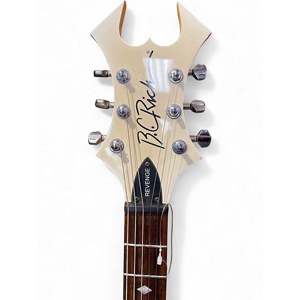 Used B.C. Rich Revenge Warlock Cream Solid Body Electric Guitar